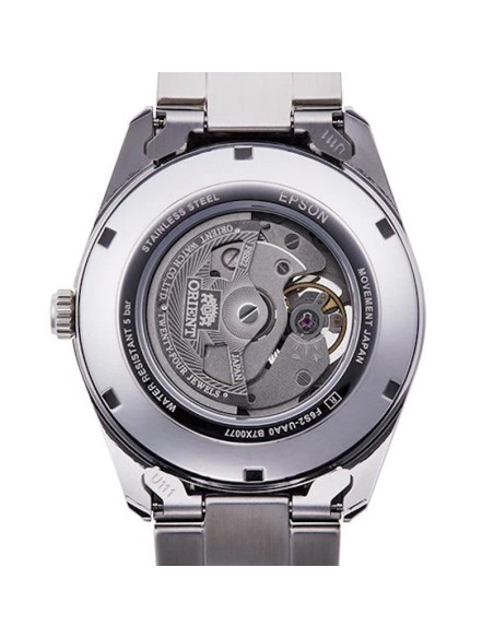 Reloj automático hombre Orient RN-AR0002L JDM Semi-Skeleton 40.8mm cristal de zafiro