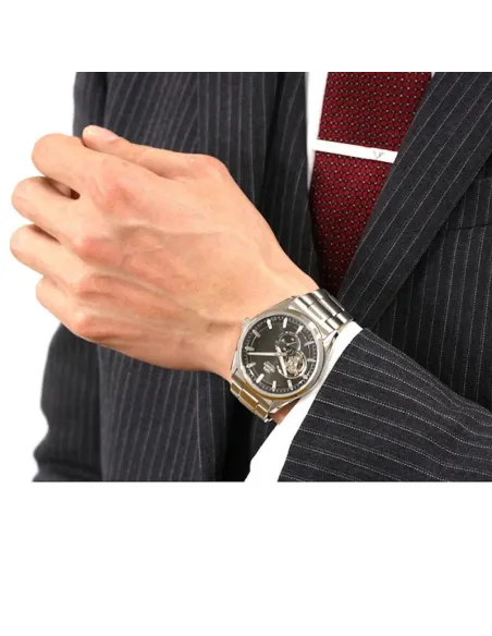 reloj automático hombre Orient Contemporary RN-AR0001B JDM 40.8mm Semi-Skeleton cristal de zafiro