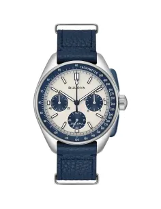 reloj cronógrafo hombre Bulova Apollo Lunar Pilot 98K112 43.5mm 50m WR Edición Especial 2