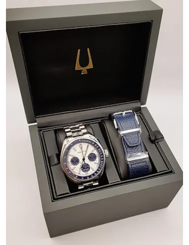 reloj cronógrafo hombre Bulova Apollo Lunar Pilot 98K112 43.5mm 50m WR Edición Especial