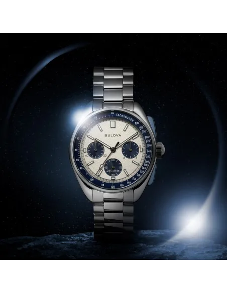 reloj cronógrafo hombre Bulova Apollo Lunar Pilot 98K112 43.5mm 50m WR Edición Especial