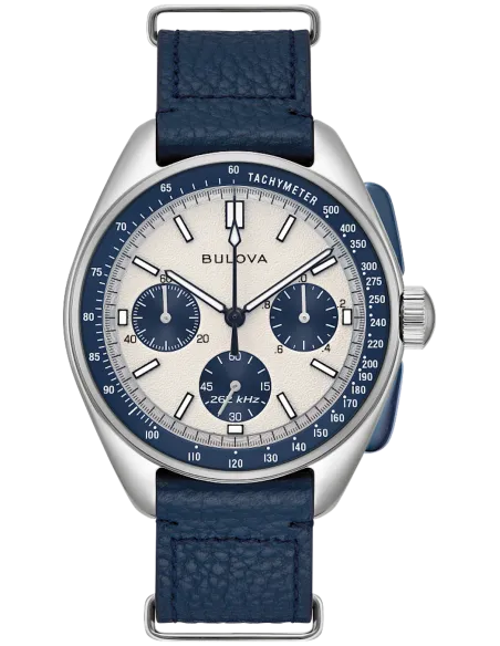 reloj cronógrafo hombre Bulova Apollo Lunar Pilot 98K112 43.5mm 50m WR Edición Especial