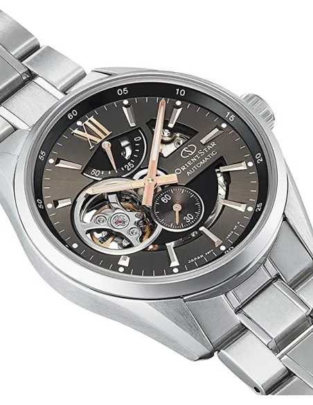 Reloj Automático Hombre Orient Star RE-AV0004N correa acero cristal zafiro