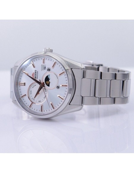 Reloj automático hombre Orient Contemporary RN-AK0301S JDM Sun & Moon 41.5mm cristal de zafiro