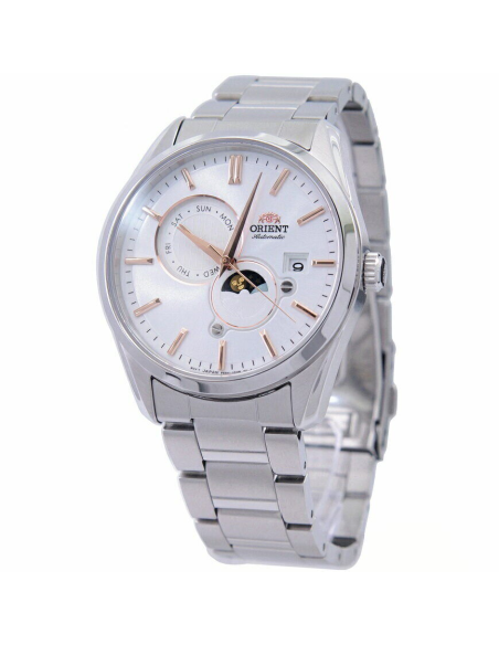 Reloj automático hombre Orient Contemporary RN-AK0301S JDM Sun & Moon 41.5mm cristal de zafiro