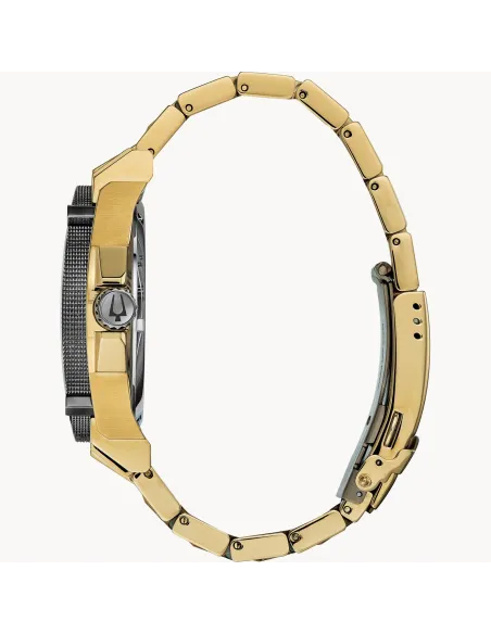 reloj cronógrafo hombre Bulova Precisionist Diamonds 98D156 46.5mm 300m WR correa de acero