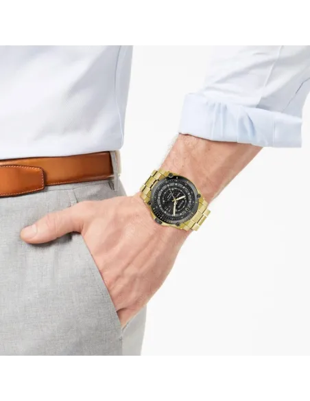 reloj cronógrafo hombre Bulova Precisionist Diamonds 98D156 46.5mm 300m WR correa de acero