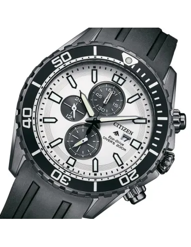 reloj de buceo hombre Citizen Promaster Dive ST CA0825-05A 44mm 200m WR correa de goma