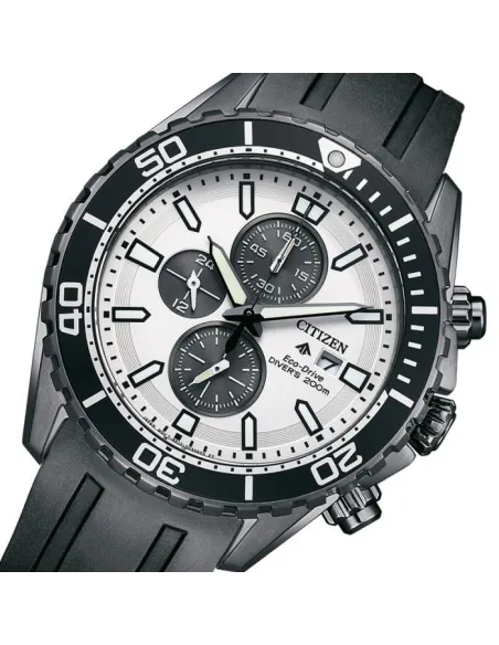 reloj de buceo hombre Citizen Promaster Dive ST CA0825-05A 44mm 200m WR correa de goma