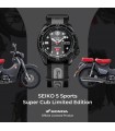 reloj automático hombre Seiko 5 Sports Honda Super Cub SRPJ75K1 Edición Limitada  42.5mm 100m WR correa de tela