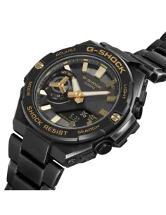 reloj solar bluetooth  Casio G-SHOCK G-STEEL Bluetooth Solar GST-B500BD-1A9 200m WR Hora Mundial 2