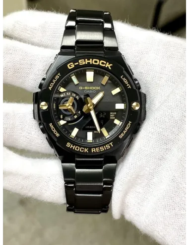 reloj solar bluetooth  Casio G-SHOCK G-STEEL Bluetooth Solar GST-B500BD-1A9 200m WR Hora Mundial