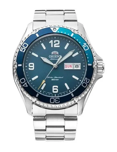 Orient Kamasu RA-AA0818L 41.8mm 200m sapphire crystal automatic divers men’s watch stainless steel bracelet