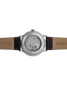reloj automático hombre Orient Bambino RA-AK0705R 40.5mm 30m WR Correa de cuero (admite cuerda manual) 2