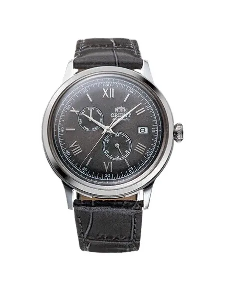 reloj automático hombre Orient Bambino RA-AK0704N  40.5mm 30m WR Correa de cuero (admite cuerda manual)