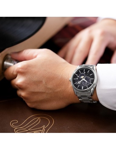 Reloj automático hombre Orient Contemporary RN-AK0302B JDM Sun & Moon 41.5mm cristal de zafiro