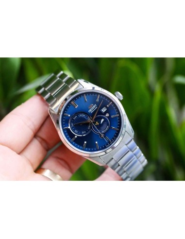 Reloj automático hombre Orient Contemporary RN-AK0303L JDM Sun & Moon 41.5mm cristal de zafiro