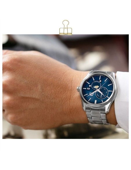 Reloj automático hombre Orient Contemporary RN-AK0303L Sun & Moon 41.5mm cristal de zafiro