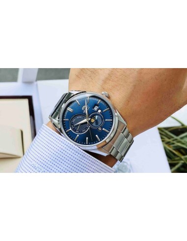 Reloj automático hombre Orient Contemporary RN-AK0303L Sun & Moon 41.5mm cristal de zafiro