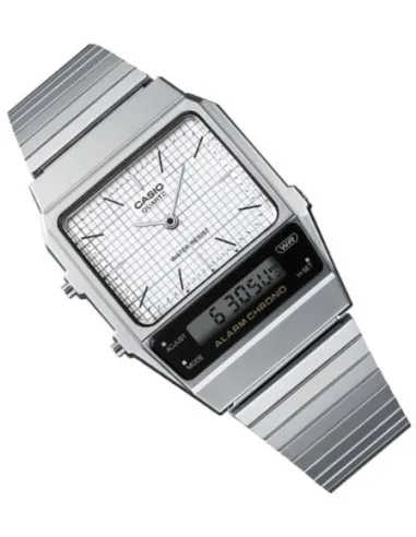 reloj unisex Casio AQ-800E-7A Edgy Vintage Retro ana-digi alarma