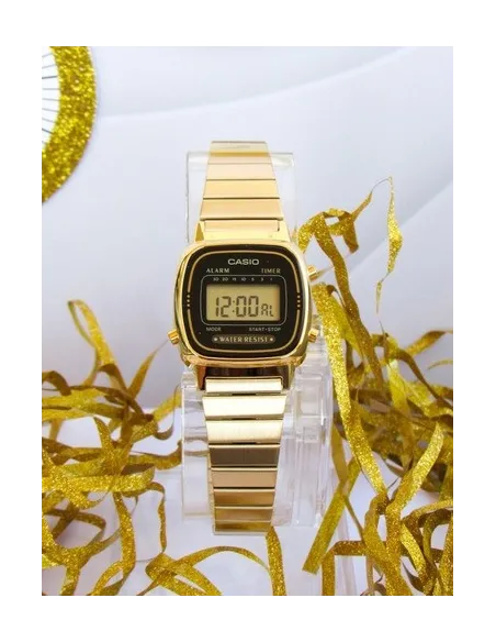 reloj digital clásico mujer Casio LA670WGA-1 vintage retro