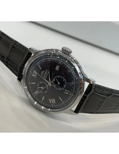 reloj automático hombre Orient Bambino RA-AK0704N  40.5mm 30m WR Correa de cuero (admite cuerda manual)