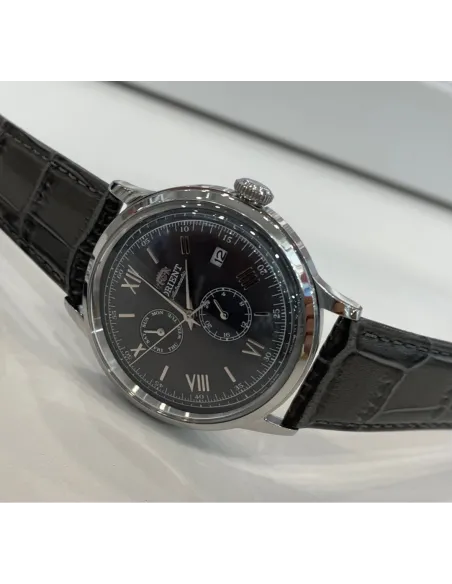 reloj automático hombre Orient Bambino RA-AK0704N  40.5mm 30m WR Correa de cuero (admite cuerda manual)