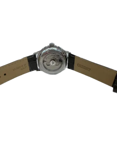 reloj automático hombre Orient Bambino RA-AK0704N  40.5mm 30m WR Correa de cuero (admite cuerda manual)