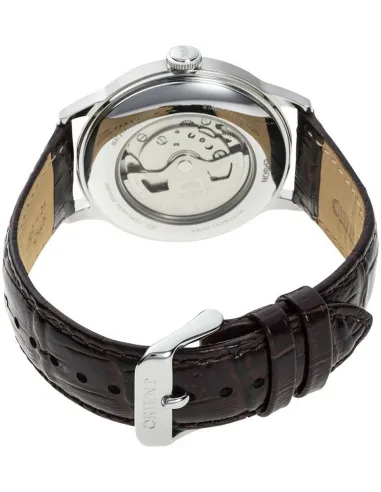 reloj automático hombre Orient Bambino RA-AK0705R 40.5mm 30m WR Correa de cuero (admite cuerda manual)