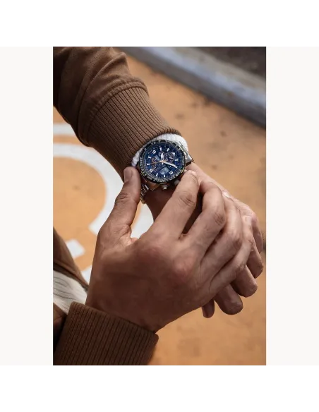 Reloj de aviador Radiocontrol Titanio hombre Citizen Promaster Skyhawk Blue Angels A-T JY8101-52L 45mm 200m