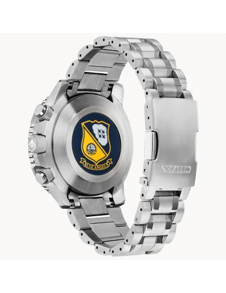 Reloj de aviador Radiocontrol Titanio hombre Citizen Promaster Skyhawk Blue Angels A-T JY8101-52L 45mm 200m