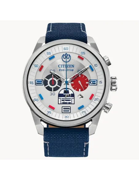 reloj hombre Citizen Star Wars CA4219-03W R2-D2 45MM 100M WR movimiento Eco-drive