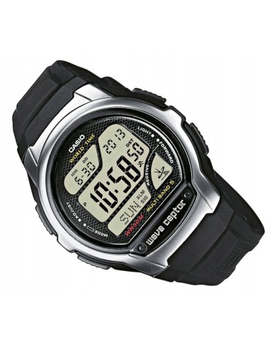 Reloj digital Casio WV-58R-1A 1A WAVE CEPTOR correa negra