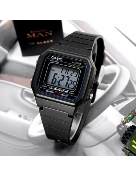copy of Reloj hombre militar Casio W217H-3BV camuflaje correa goma