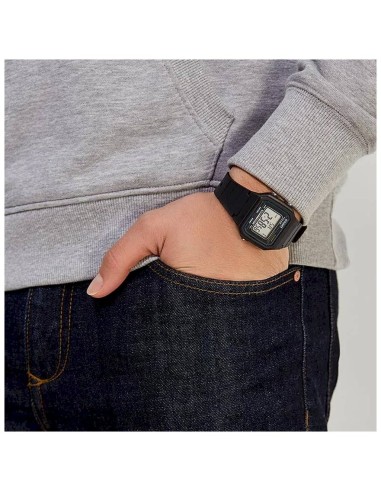 copy of Reloj hombre militar Casio W217H-3BV camuflaje correa goma