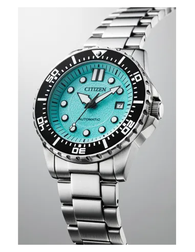reloj buceo hombre Citizen NJ0170-83X 43mm 100m WR correa de acero