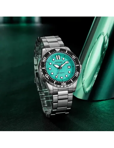 reloj buceo hombre Citizen NJ0170-83X 43mm 100m WR correa de acero
