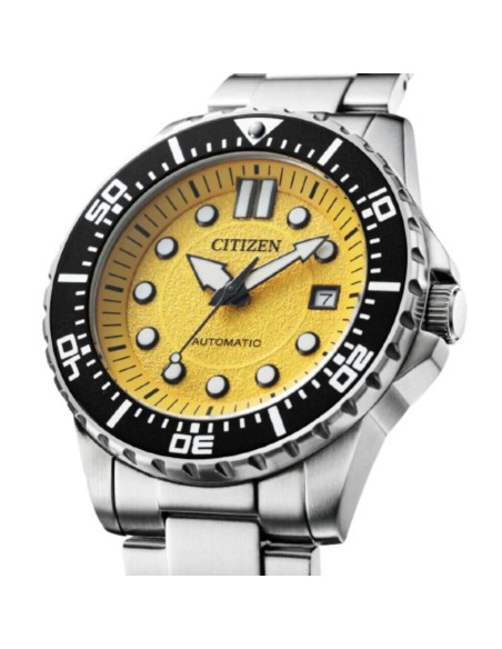 reloj automático buceo hombre Citizen NJ0170-83Z 43mm 100m WR correa de acero