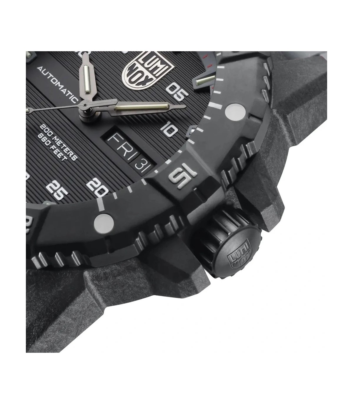 reloj militar automático hombre Luminox Master Carbon SEAL Automatic  XS.3862 45mm caja de carbono