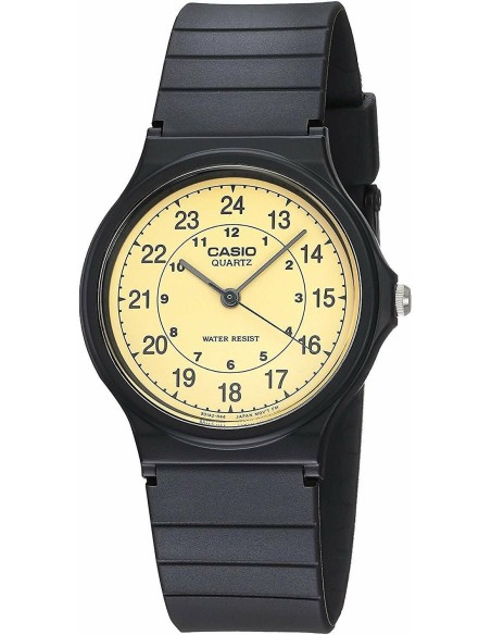 Reloj clásico unisex Casio The Daily Battlefield MQ-24-9B, 38,8 × 34,9 × 7,8 mm, formato de 12/24 horas.