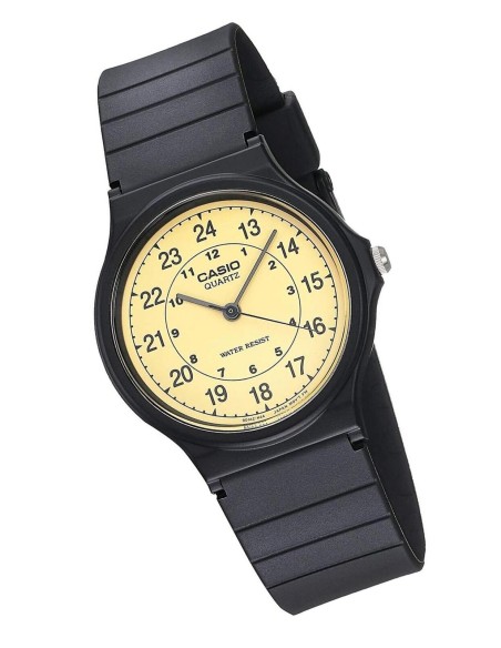 Reloj clásico unisex Casio The Daily Battlefield MQ-24-9B, 38,8 × 34,9 × 7,8 mm, formato de 12/24 horas.