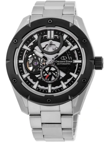reloj automático hombre Orient Avant-Garde Skeleton RE-AV0A01B 42.6mm cristal de zafiro