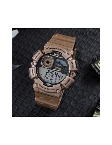 reloj hombre deportivo Casio WS-1500H-5AV Fases Lunares 10 años batería Modo Pesca