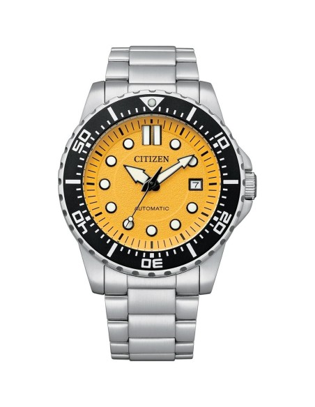 reloj automático buceo hombre Citizen NJ0170-83Z 43mm 100m WR correa de acero