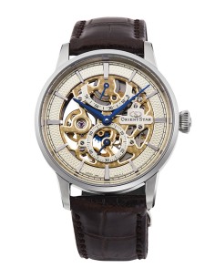 Reloj automático hombre Orient Star RK-AZ0001S JDM CLASSIC SKELETON Galaxy 39mm cristal de zafiro 70h