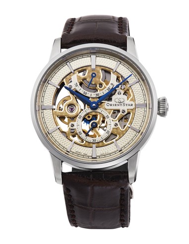 Reloj automático hombre Orient Star RK-AZ0001S JDM CLASSIC SKELETON Galaxy 39mm cristal de zafiro 70h