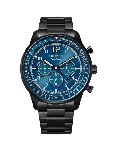 reloj hombre cronógrafo Citizen Eco-drive CA4505-80L 44mm 100m WR