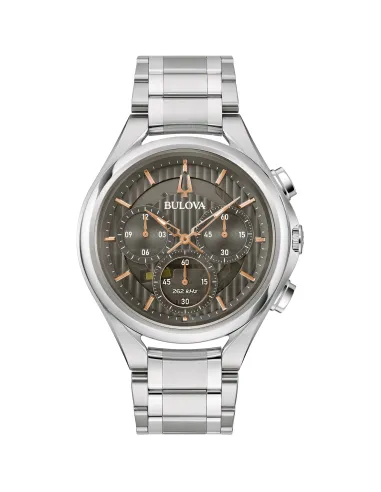 reloj cronógrafo hombre Bulova Proprietary Curv 96A298 45mm 262 kHz Cuarzo Alto Rendimiento