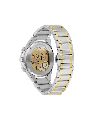reloj hombre Bulova Curv 98A301 44mm Cristal de Zafiro 262kHz Cuarzo Alta Precisión 30m WR