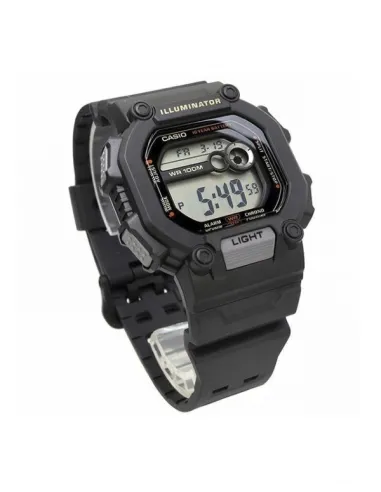 reloj digital deportivo hombre Casio W-737HX-1AV 100m WR alarma luz Led 10 años batería
